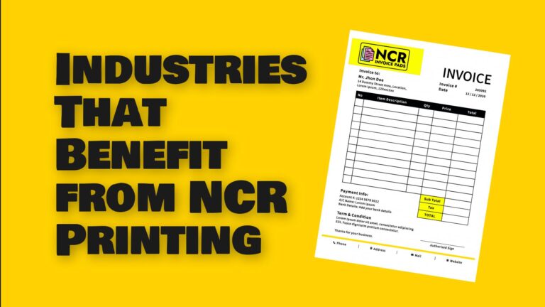 Industries - NCR Invoice Pads