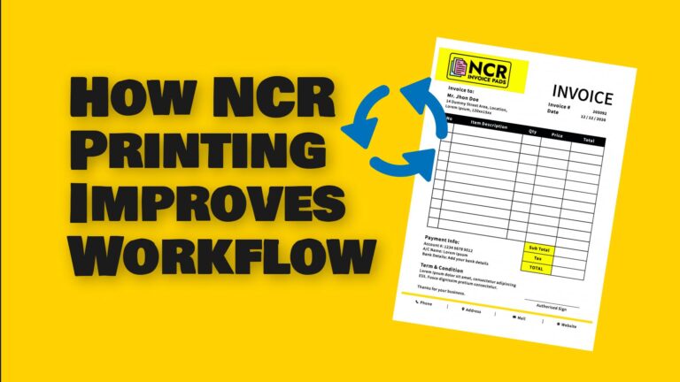 Workflow - NCR Invoice Pads